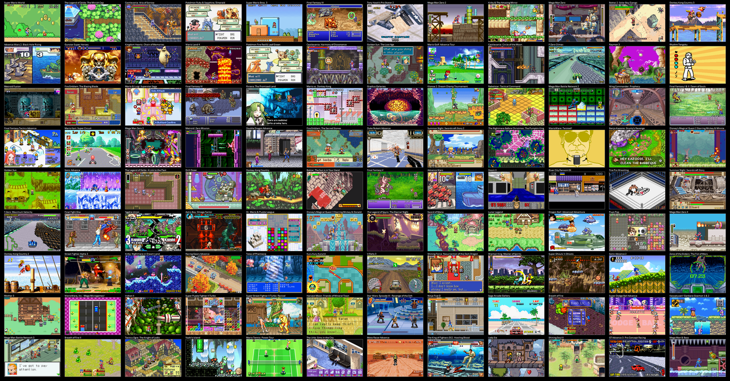 x9 Black Hawk Handled Retro Gaming Console with 12,000 built in games